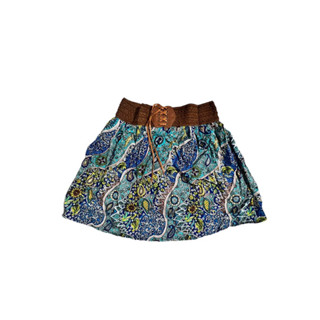top short saia curto estampado saia feminina importado
