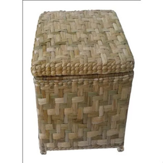 Lixeira Cesto Lixo Taboa Natural 20x20x32 em Oferta na Shopee
