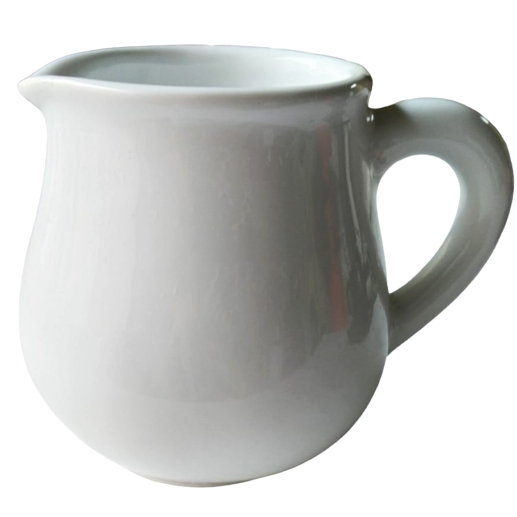 jarra leiteira louça cerâmica 600 ml