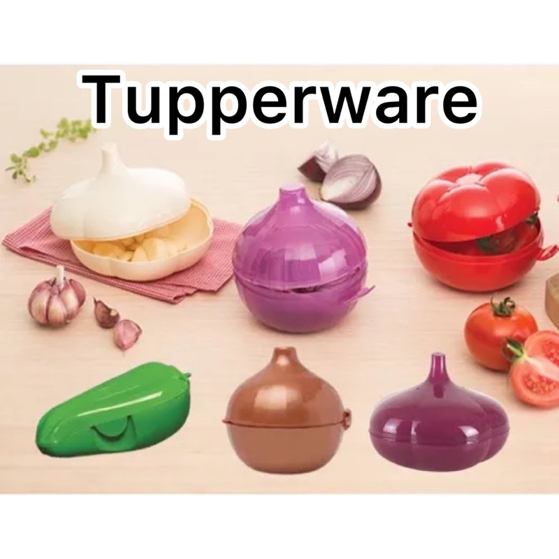 TUPPERWARE PORTA CEBOLA, ALHO, LEGUMES E FRUTAS