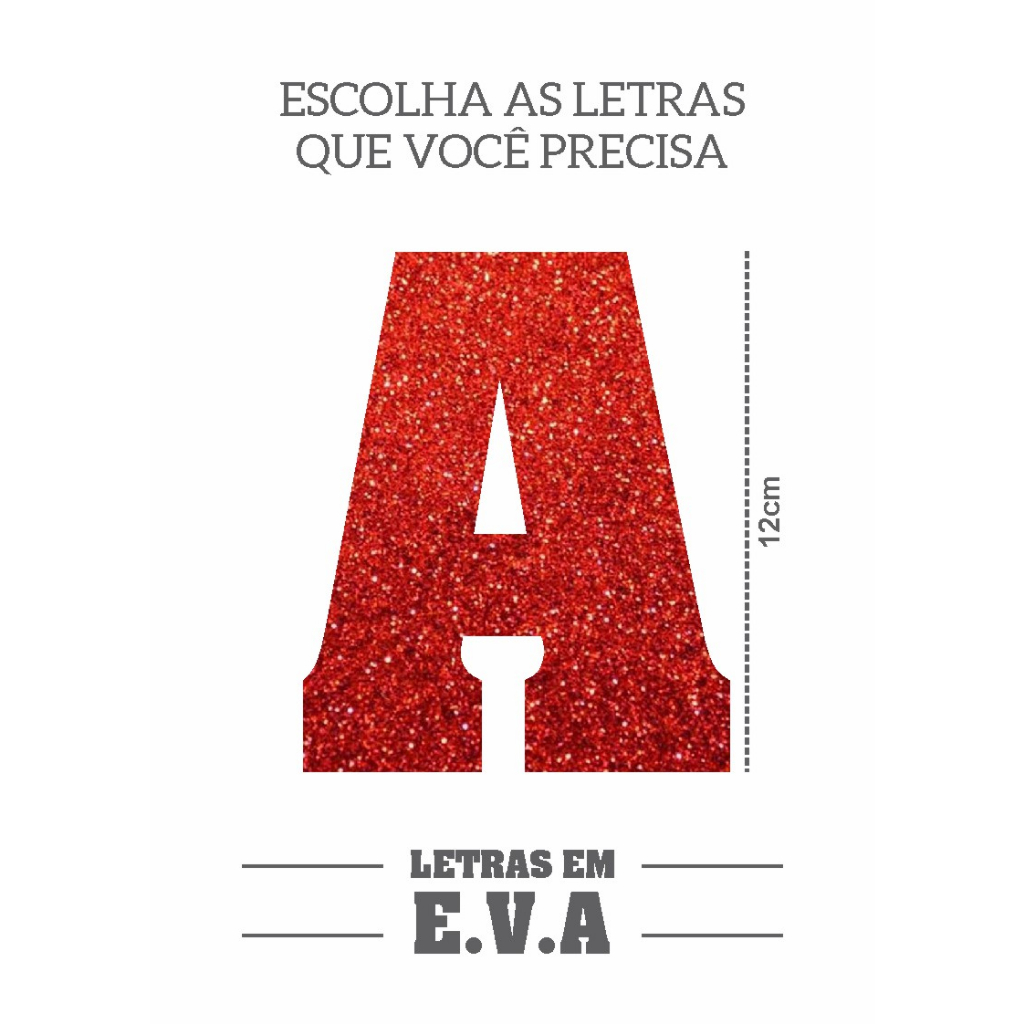 Eva com Glitter Vermelho: Onde Comprar | BuscaProdutos