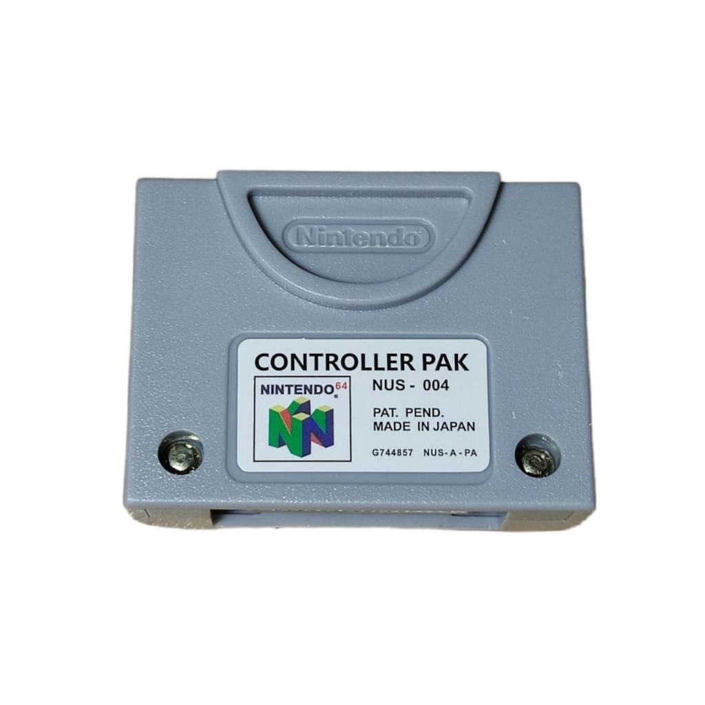 Controller Pak Memory Card Nintendo 64 N64 Pronta Entrega