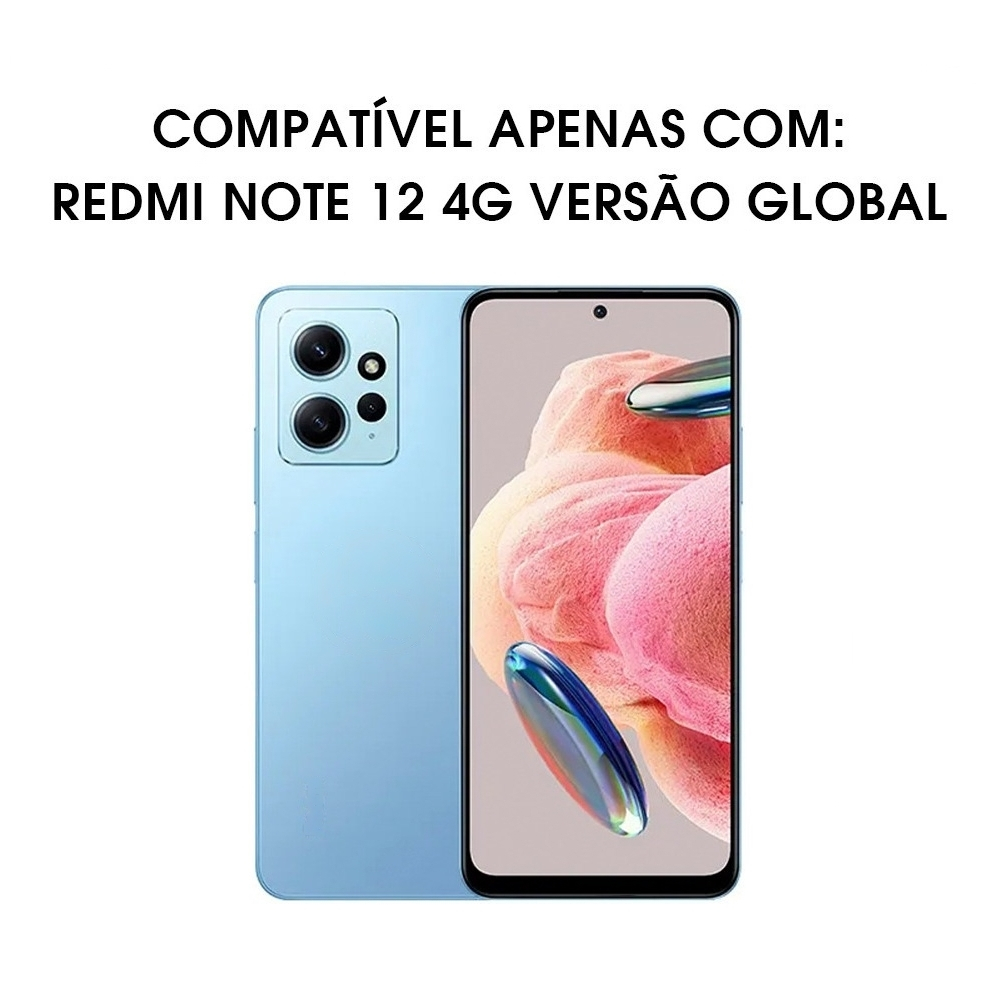 2 Películas Redmi Note 12 4g Celular Xiaomi Vidro 3D Protetora De Tela Frontal em Oferta na Shopee