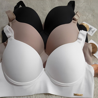 kit com 3 Sutiã Reforçado Básico de Microfibra Com Bojo Lingerie Direto Da Fábrica Alça re...