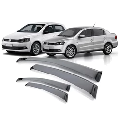 Calha de Chuva Defletor Gol Voyage G5 G6 2008 À 2023 4p Fumê