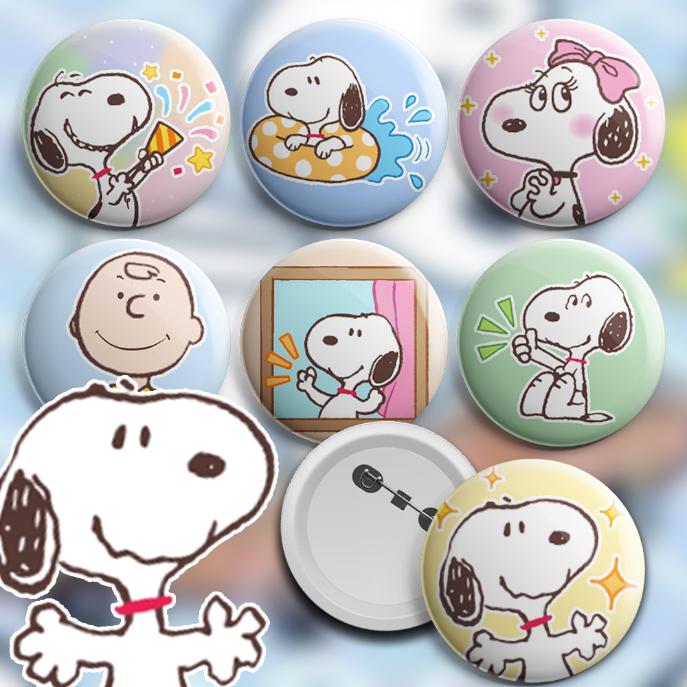 Bottons Snoopy - broche alfinete boton bottom button pin