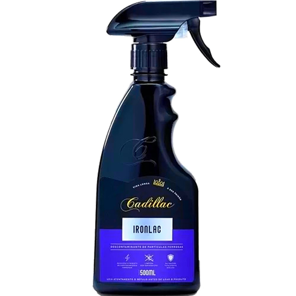 Ironlac Cadillac Descontaminante Ferroso Roda Lataria 500ML em Oferta na Shopee