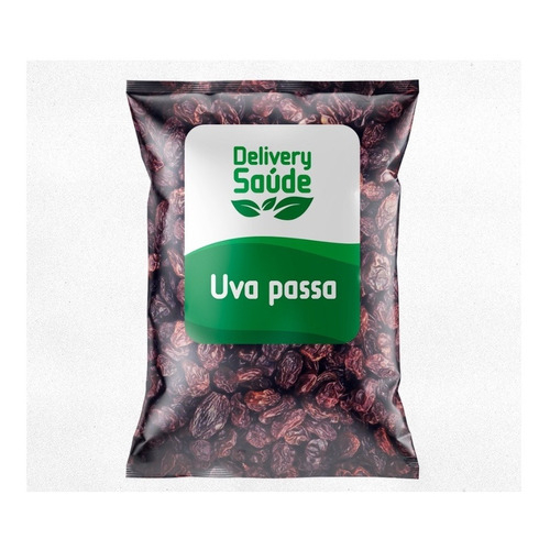 Uva Passa Preta 500g - Premium