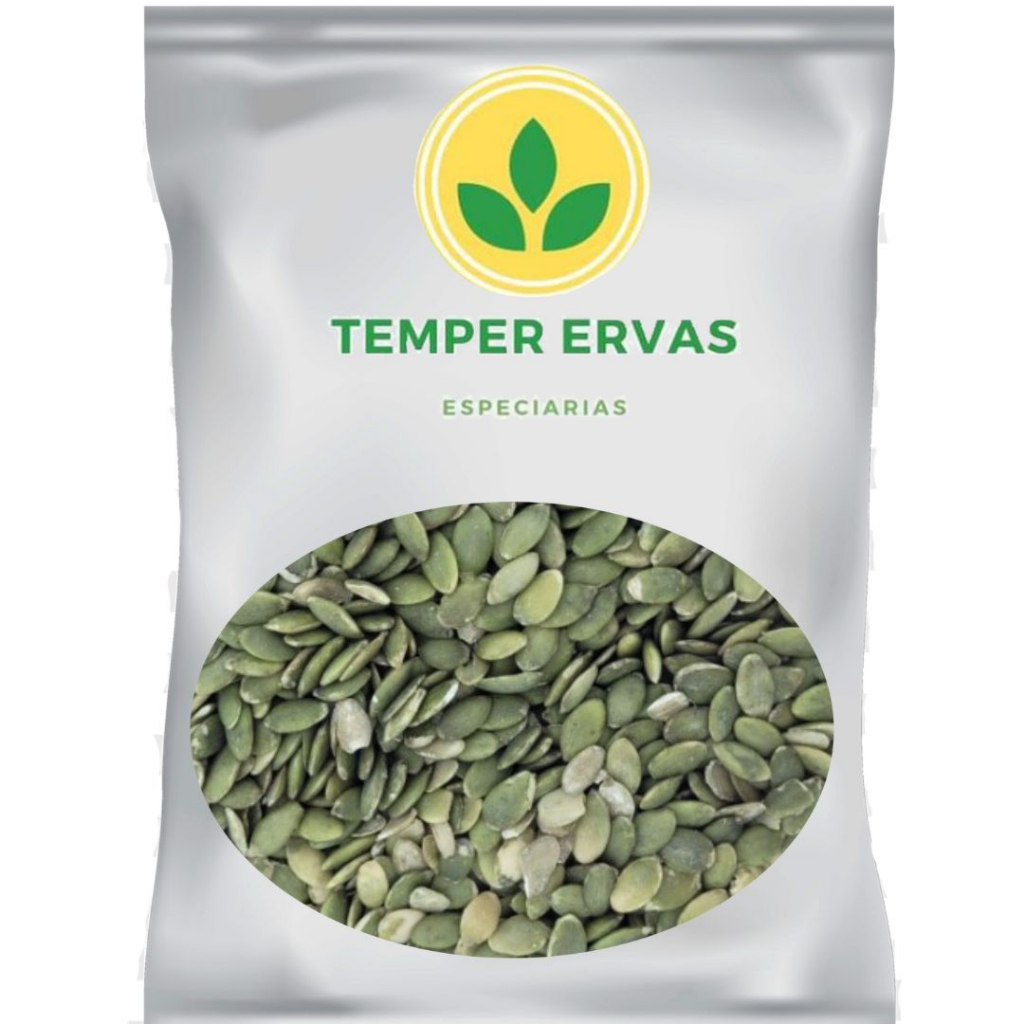 Semente De Abóbora Crua - Sem Casca - Sem  Sal PREMIUM em Oferta na Shopee