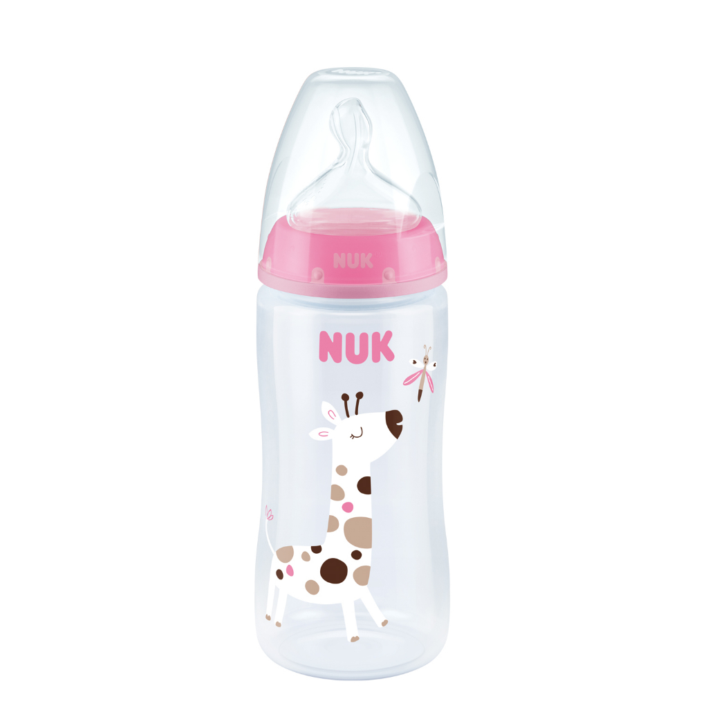 Mamadeira First Choice Controle de Temperatura S2 300ml Nuk - Mom & Baby