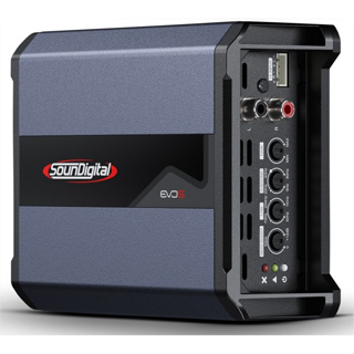 Módulo Ampflificador Soundigital Sd800.1 Evo5 4 ou 2 Ohms 1 Canal toca subwoofer woofer driver e super tweeter em Oferta na Shopee