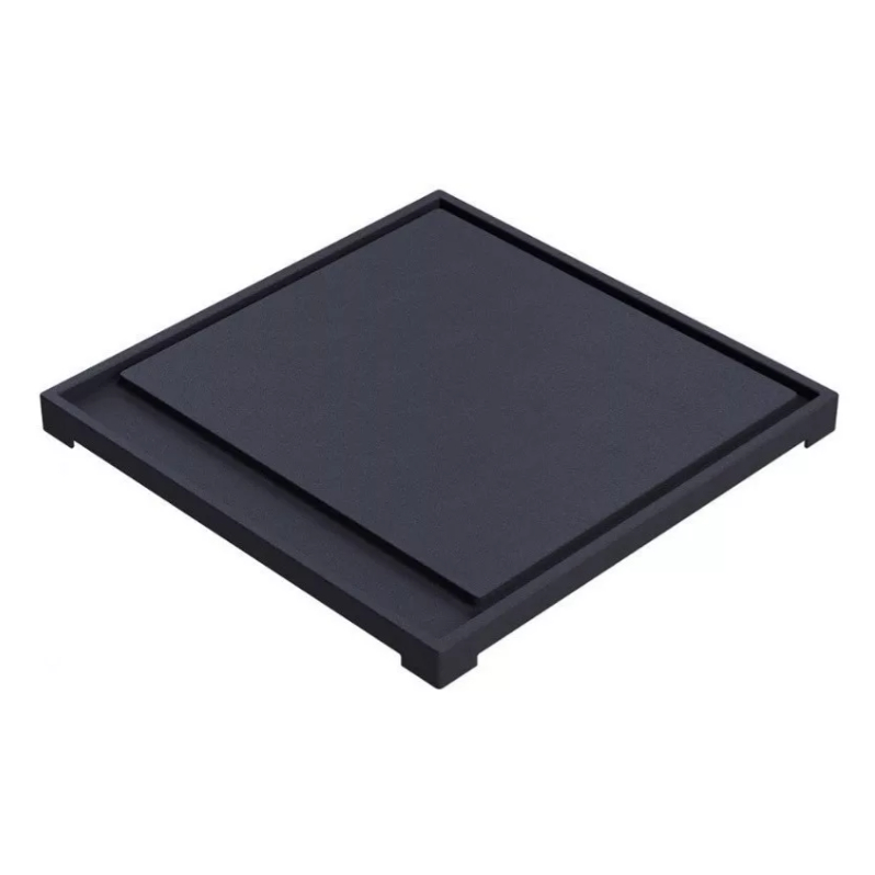Chapa Bifeira Bifeteira Lisa Ferro Fundido Para Fogão Industrial Com Grelhas 40x40cm