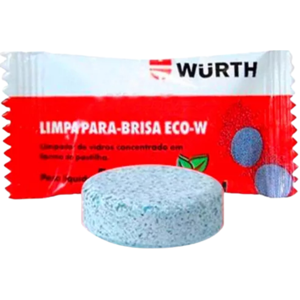 Limpa Para-Brisa em Pastilha Eco Wurth 5g em Oferta na Shopee