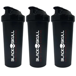 Kit 3x Coqueteleira 600ml Mixer Para Academia - Tomar Whey Protein
