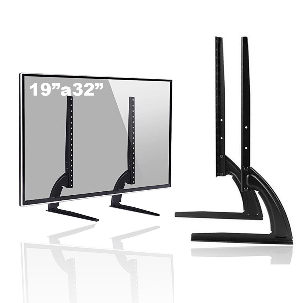 Suporte Universal Fixo Base Pé Para Tv Monitores De 19" a 32" / 36" a 75" em Oferta na Shopee