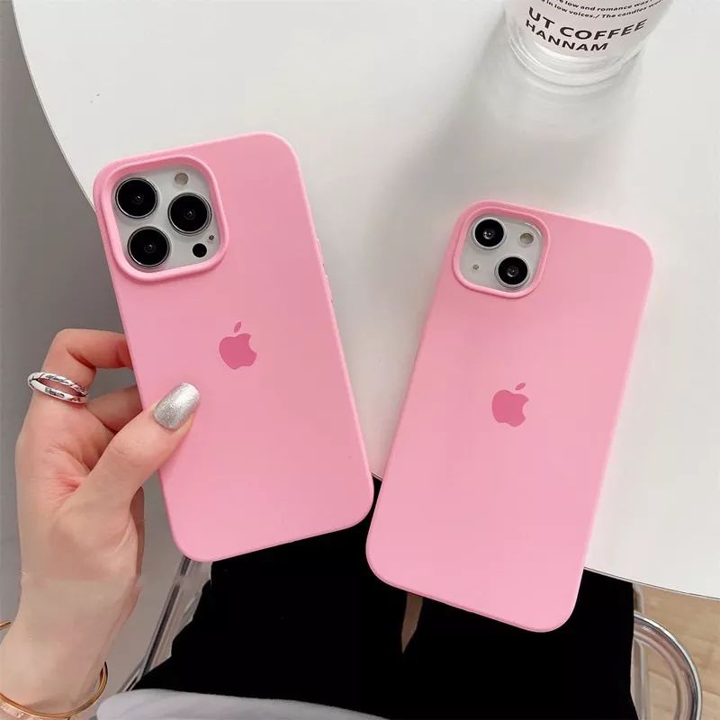 Capa Capinha Rosa Aveludada IPhone  7PLUS 8PLUS 11 11 PRO MAX 12 12PRO MAX 13 13PRO 14 14PRO MAX 16 16PRO MAX 17 17PRO
