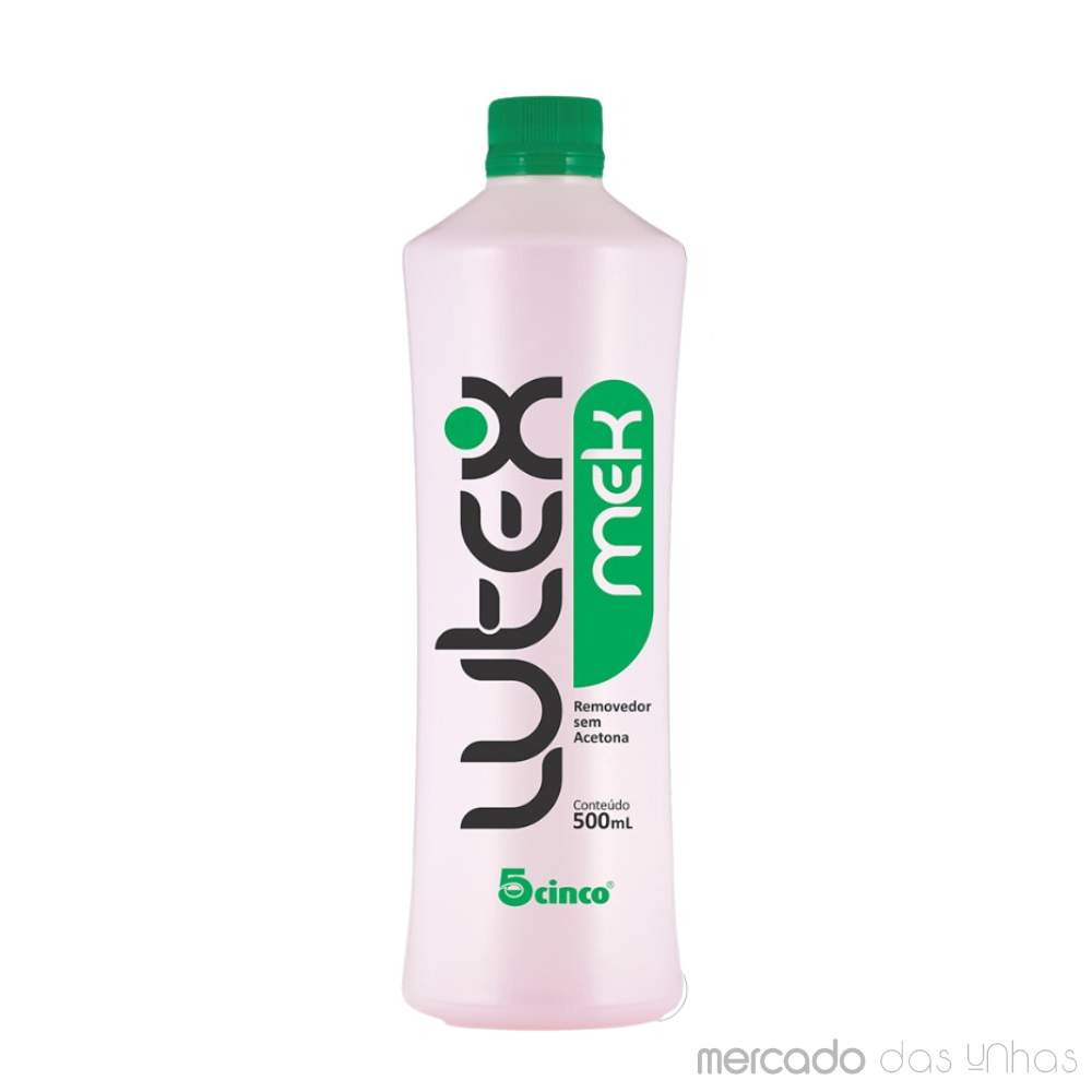 Removedor de Esmalte Lutex MEK 5Cinco 500ml (Sem acetona)