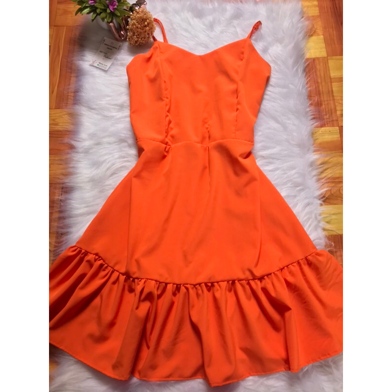 Vestido Julia / Vestido de alça regulável / Vestido de babado / Vestido floral / Vestido estampado