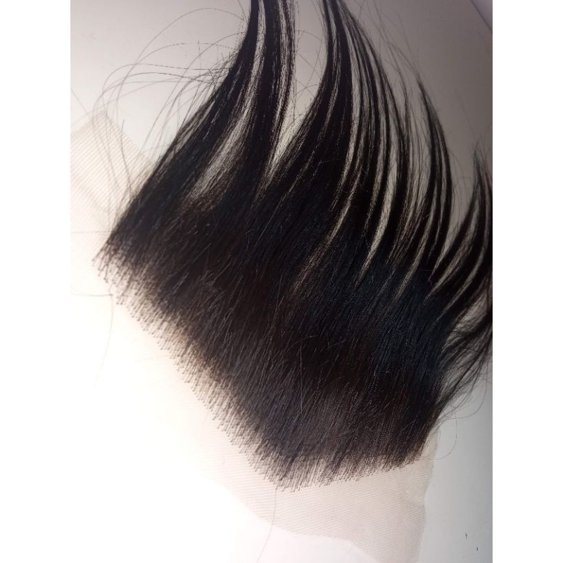 Frontal Capilar Unissex Fios Injetados Cabelo Orgânico