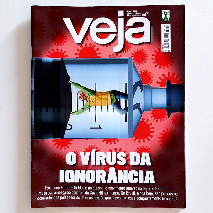 Revista Veja 2756 22/09/2021 O Vírus Da Ignorância No Mundo