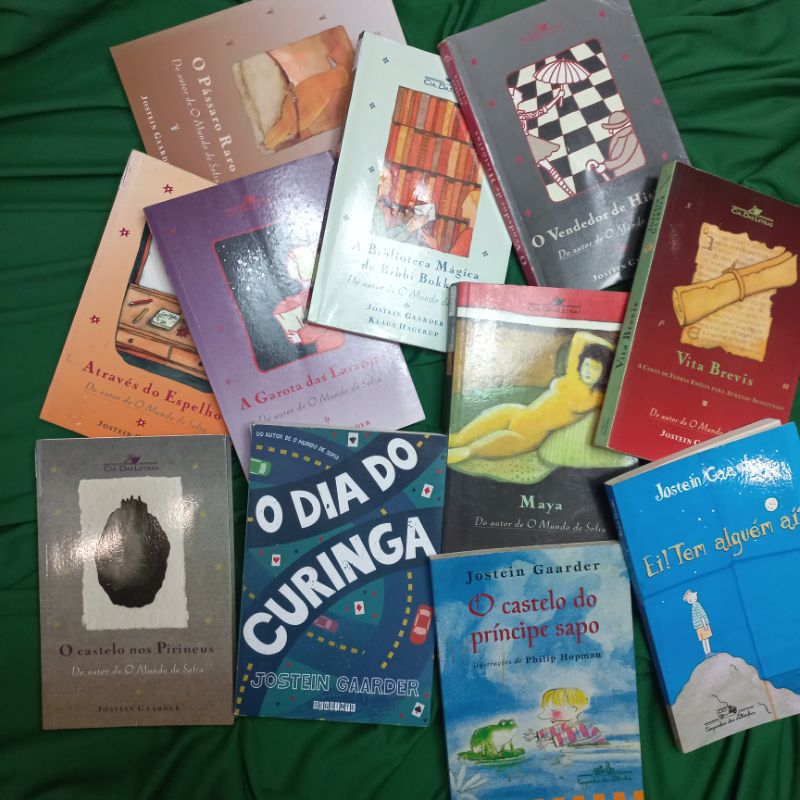 Jostein Gaarder - O Mundo de Sofia, Através do Espelho, Dia do Curinga, Pássaro Raro, Tem Alguém Aí?, Maya...