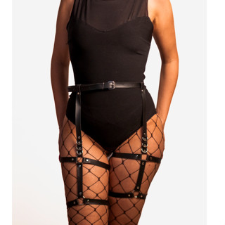 Harness LOLA Arreio Arnês Cinto Perneira Cinta Liga BDSM