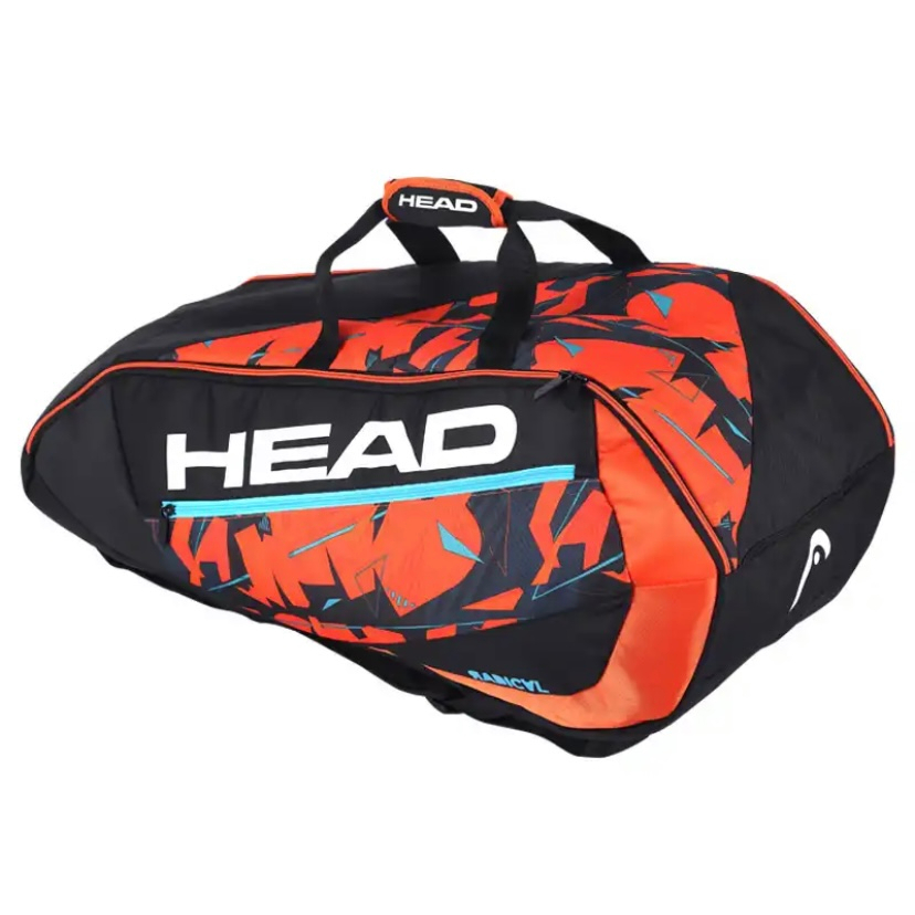 Mochila Raqueteira Head 6-9 Raquetes Rebel Djokovic Novo