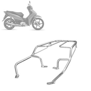 Acessório Para Moto Bagageiro Churrasqueira Sansão em Aço Maciço Moto Honda Biz 125 2006 2007 2008 2009 2010 Pro Tork
