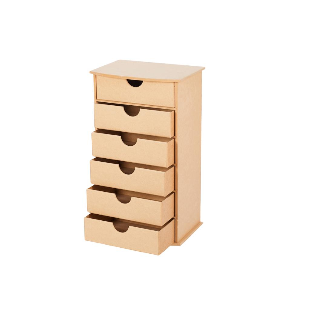Movel Gaveteiro Organizador Mdf Decoração Enfeites Multi Uso em Oferta na Shopee