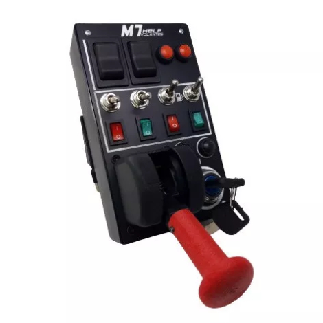 Button Box Vertical Vertical M7 Com LED