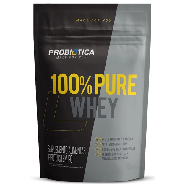 100% Pure Whey - Pacote 900g - Probiótica