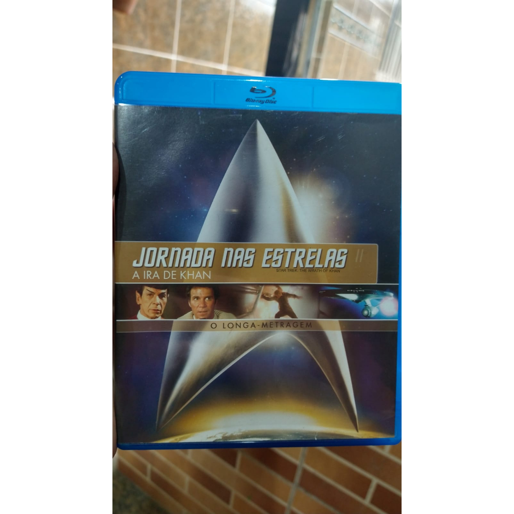 Blu ray Jornada nas estrelas II: A ira de Khan.