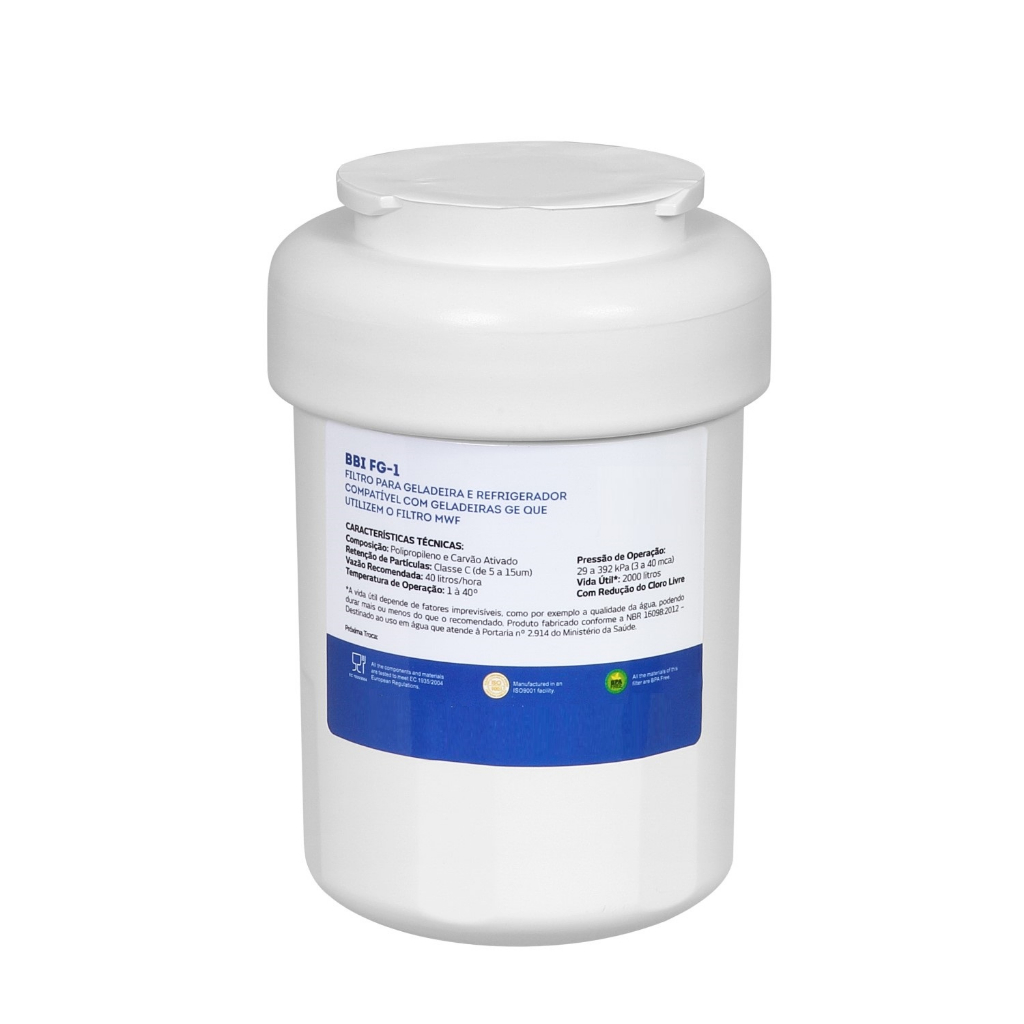 Filtro Bbi Para Geladeira Ge Refrigerator Water Filter Mwf