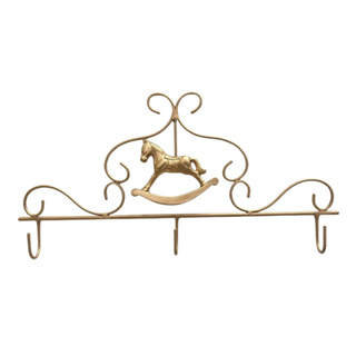 Cabide Gancho Enxoval de Bebê - Cabideiro de Parede - Cabide Roupa Bebê  Cavalinho em Oferta na Shopee