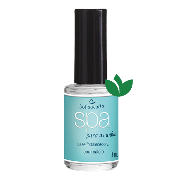 Base Fortalecedora Spa para Unhas Com Cálcio 9mL Sofisticatto em Oferta na Shopee
