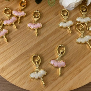 Aplique bailarina luxo 5 unidades- aplique para laço-laceira-personalizado de luxo