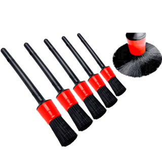 kit Pincel Automotivo Para Detalhamento 5 peças Pincel Multifuncional Para Limpeza de Carros Escovas De Carro Pincel Para Limpeza