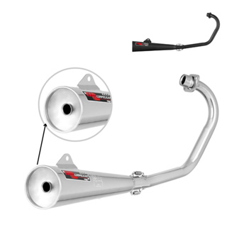 Escapamento Escape Descarga Titan 150 ESD 2009 - 2013 ML Competition Curto Super Adventure em Oferta na Shopee