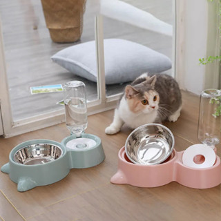 Comedouro Alimentador Bebedouro Automático Para animais de estimação pet Cachorros E Gatos Filhotes Raças Pequenas