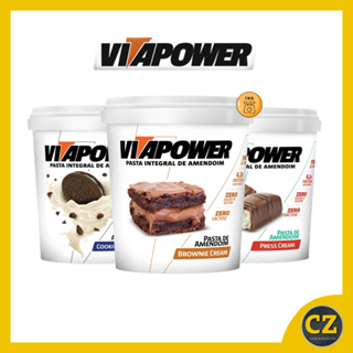 Pasta De Amendoim Integral (1kg) - Vitapower em Oferta na Shopee