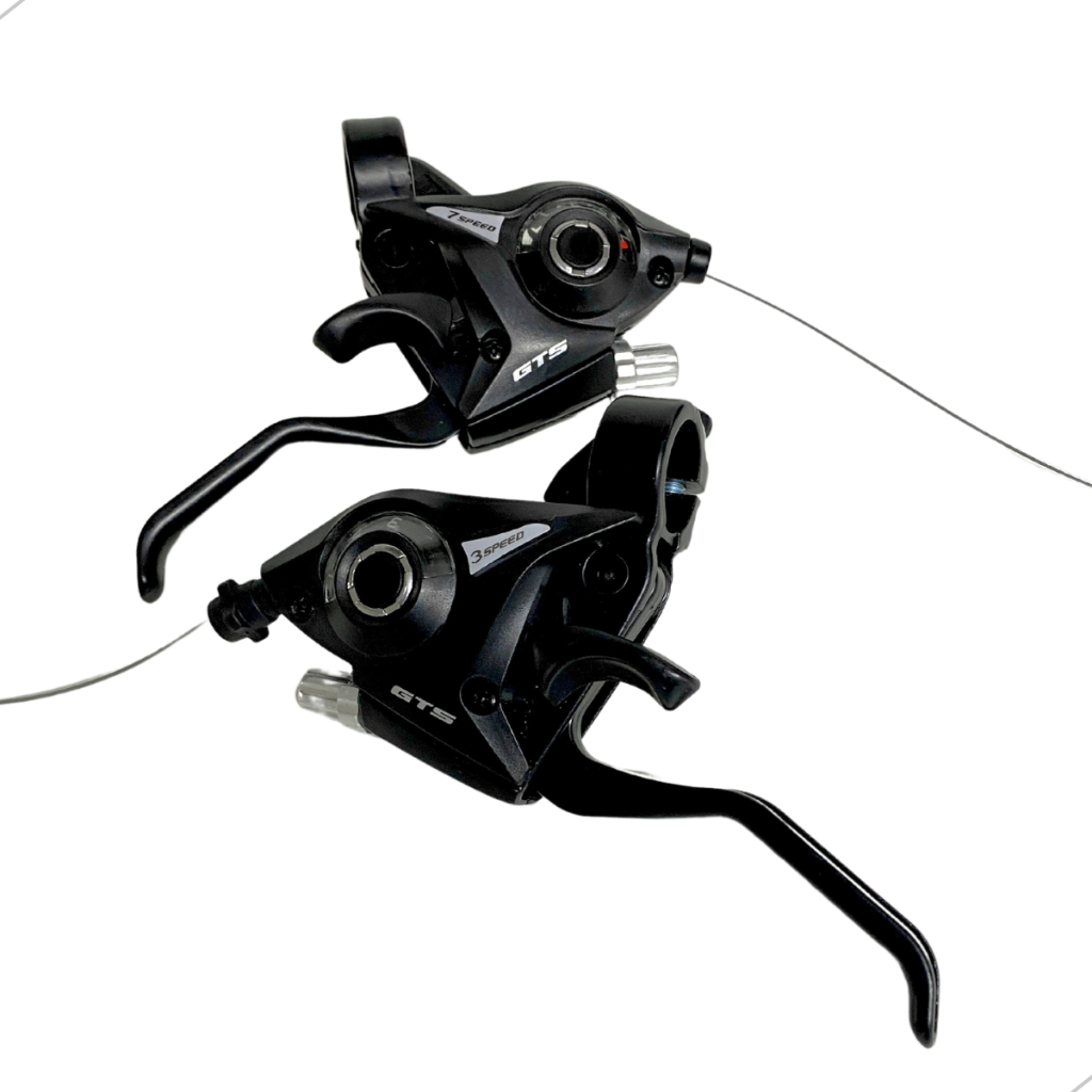 Trocador de Marcha 21v Tipo Shimano Manete Aluminio Gts Mtb Pto Par - Envio Rapido