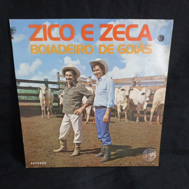 Lp Zico e Zeca - Boiadeiro de Goiás - 0437