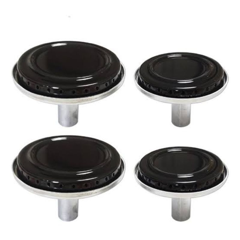 Kit queimadores completos Esmaltec Ágata Glass 4 bocas em Oferta na Shopee