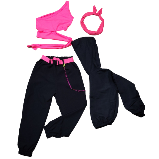 conjunto infantil e adolescente blogueirinha 5 itens
