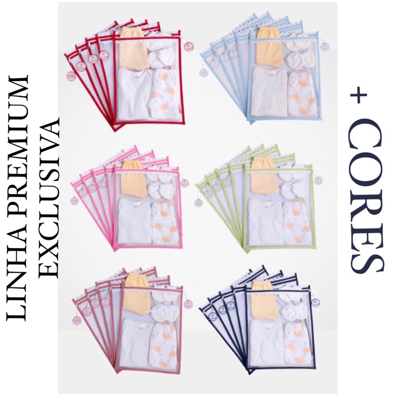 Kit c/ 5 Saquinhos Maternidade Organizadores para Bolsa Maternidade em TULE + TAGS Acrílica (ESCOLHA A COR) em Oferta na Shopee