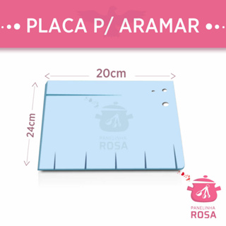 Placa p/ Aramar Flores Azul: Ferramenta essencial para confeiteiros criativos em Oferta na Shopee
