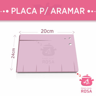 Placa p/ Aramar Flores Rosa: Crie flores encantadoras com facilidade
