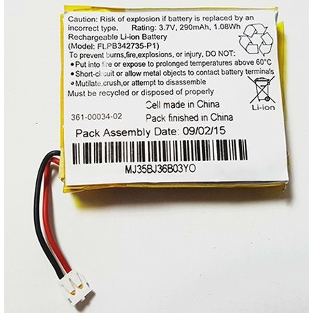 Bateria para Substituição em Relógio de pulso Compatível com Fenix 3/Fenix3 Hr/ GPS