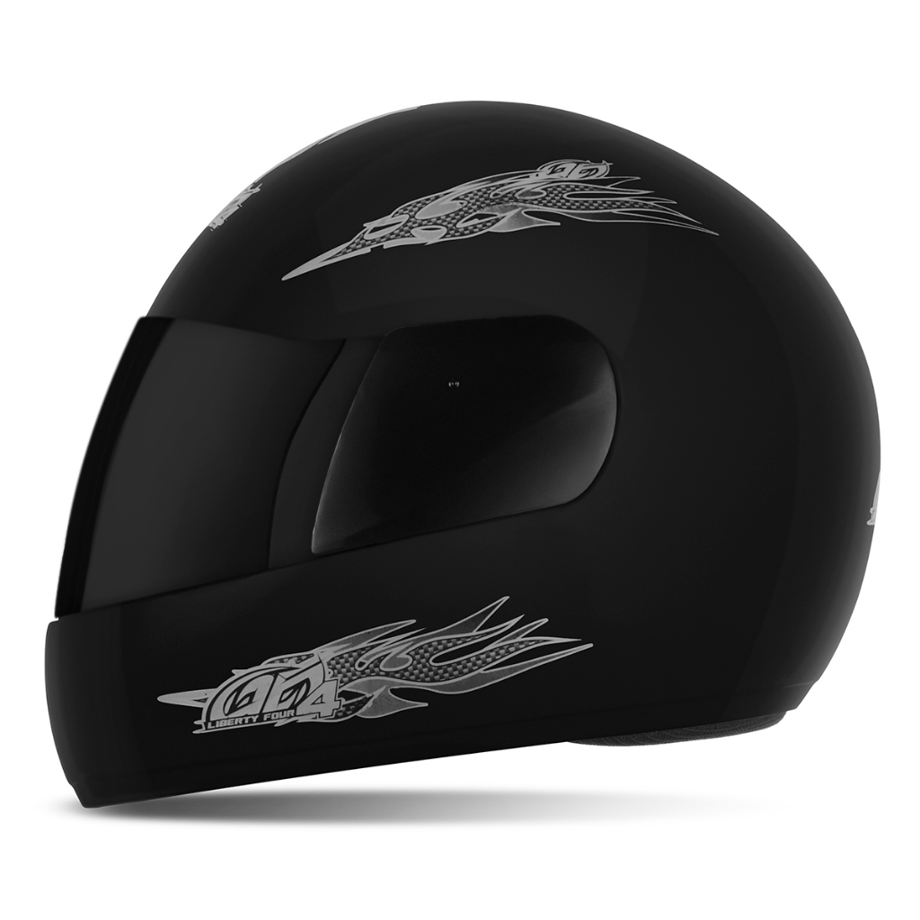 Capacete Moto Fechado Feminino Masculino Pro Tork Liberty Four Viseira Fumê em Oferta na Shopee
