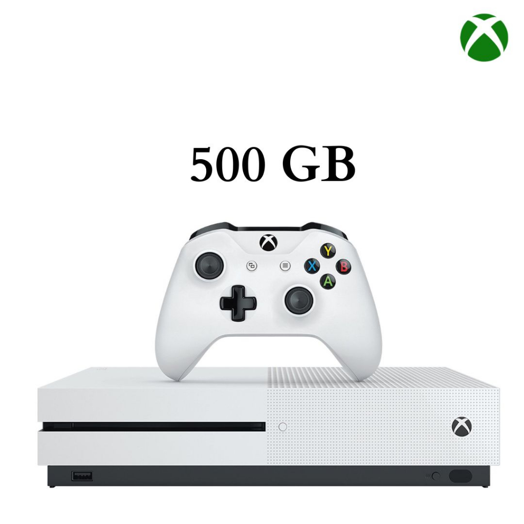 Microsoft xbox one S com controle,  leitor de CD, digital e streeming